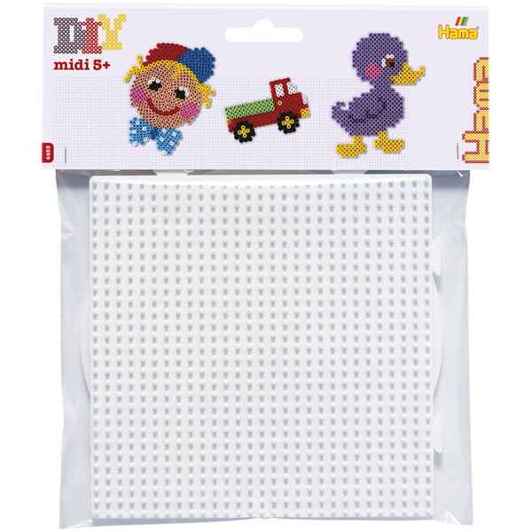 HAMA Stiftplatten midi "Quadrat, Kreis", groß, im Blister