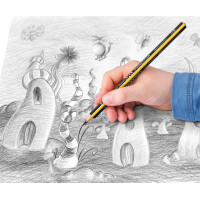 STAEDTLER Bleistift Noris jumbo, Härtegrad: HB, 48er...