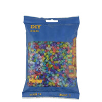 HAMA Bügelperlen midi "Glittermix", 6.000er Beutel