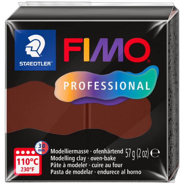FIMO PROFESSIONAL Modelliermasse, ofenhärtend, terrakotta