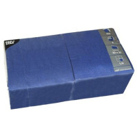 PAPSTAR Lunch-Servietten, 330 x 330 mm, 3-lagig, dunkelblau