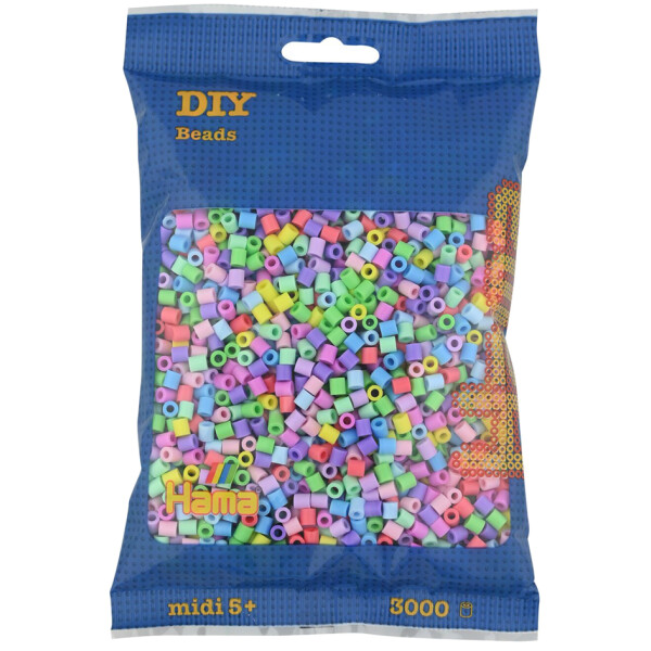 HAMA Bügelperlen midi "Pastellmix", im Beutel