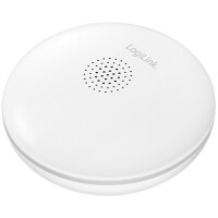 LogiLink Wi-Fi Wasserlecksensor, Tuya kompatibel, weiß