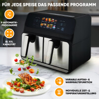 PROFI COOK Doppel-Heißluft-Fritteuse PC-FR 1287 H