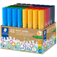 STAEDTLER Fasermaler Noris jumbo, 48er Köcher