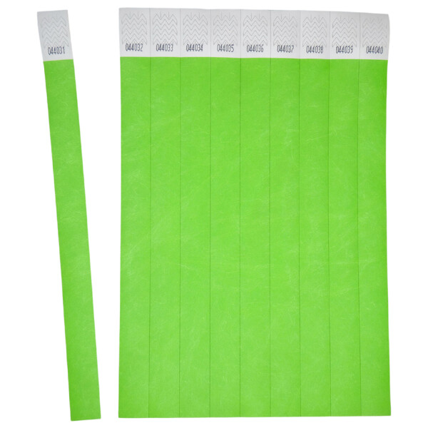 AVERY Eventbänder Einlassbänder, 256 x 19 mm, neonblau