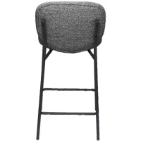 PAPERFLOW Barhocker TWIST, 2er Set, grau