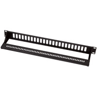 LogiLink 19" LWL Patch Panel für 24x SC-Duplex LC-Quad