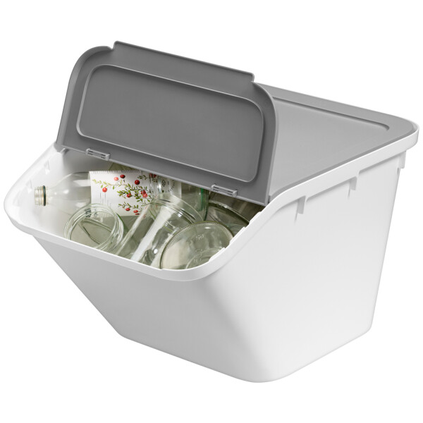 smartstore Aufbewahrungs- Recyclingbehälter Stack-it M, 37 L