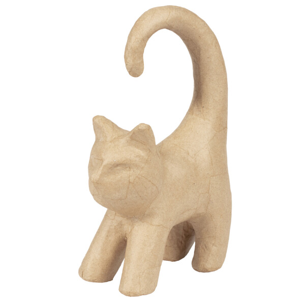 décopatch Pappmaché-Figur "Katze 2", 320 mm