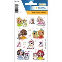 HERMA Sticker MAGIC Feen, Folie beglimmert