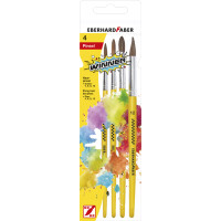 EBERHARD FABER Haarpinsel-Set WINNER, 4-teilig