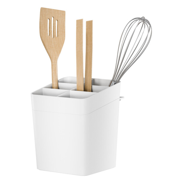 tesa KITCHEN Utensilienhalter, wei&szlig;