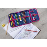 EBERHARD FABER Schüleretui Schmetterling, 32-teilig