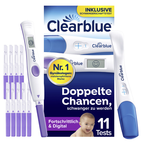 Clearblue Kinderwunsch-Kit "Schneller Schwanger werden"