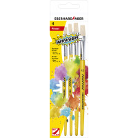 EBERHARD FABER Borstenpinsel-Set WINNER, 4-teilig