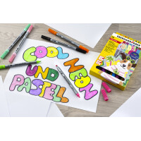 EBERHARD FABER Doppelfasermaler COLORI, 10er Kartonetui