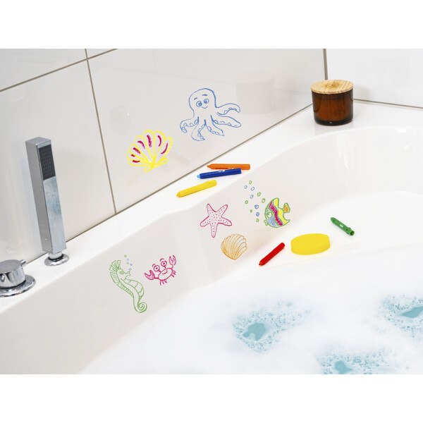 EBERHARD FABER Badkreide Mini Kids, 5er Blisterkarte