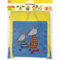 EBERHARD FABER Malschürze Mini Kids, gelb blau