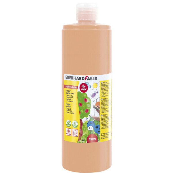 EBERHARD FABER Fingerfarbe EFA Color, kobaltgrün, 750 ml