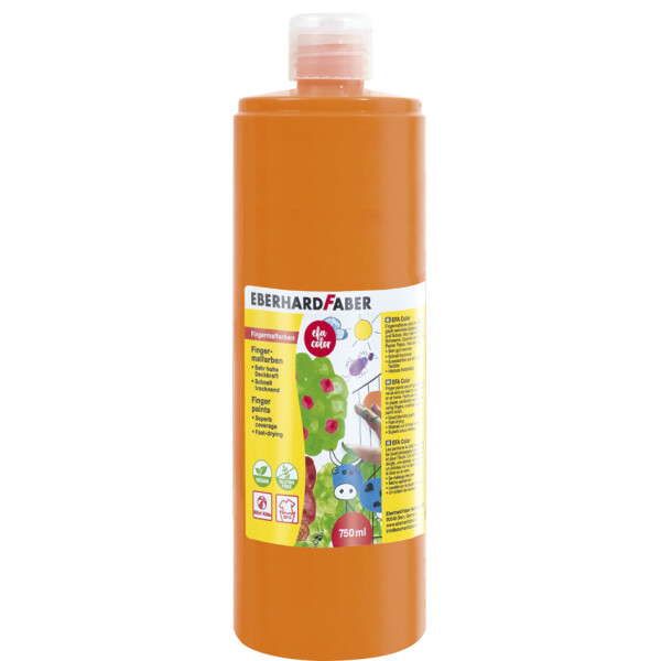 EBERHARD FABER Fingerfarbe EFA Color, kobaltgrün, 750 ml