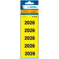 HERMA Ordner-Inhaltsschild "2026", 60 x 26 mm,...