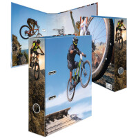 HERMA Motivordner Sport "Mountainbike", DIN A4
