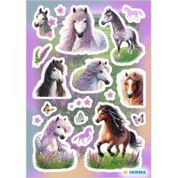 HERMA Sticker DECOR Pferdewelt, Papier