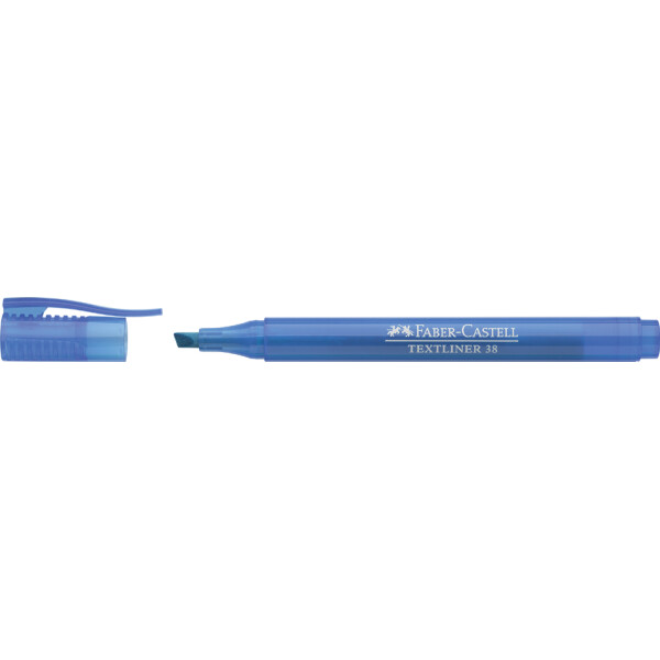 FABER-CASTELL Textmarker TEXTLINER 38, blau