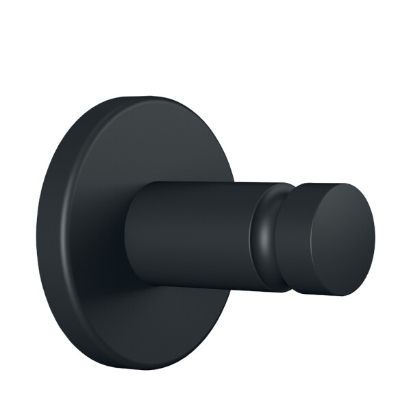 tesa Handtuchhaken MOON BLACK, schwarz