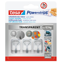 tesa Powerstrips Haken WIRED HOOK SMALL, transparent