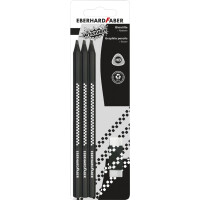 EBERHARD FABER Bleistift-Set WINNER, HB, schwarz, 7-teilig