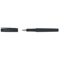 FABER-CASTELL Füllhalter POLY PEN, schwarz, M