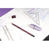 EBERHARD FABER Bleistift-Set NEON, HB, neonblau, 4-teilig