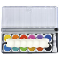 EBERHARD FABER Deckfarbkasten WINNER, 12 Farben