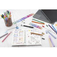 EBERHARD FABER Fasermaler, 16er Kartonetui