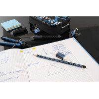 EBERHARD FABER Bleistift-Set NEON, HB, neonpink, 4-teilig
