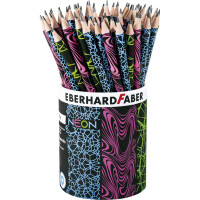 EBERHARD FABER Bleistift NEON, HB, 72er Köcher