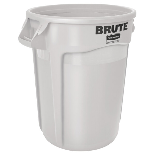 Rubbermaid Container BRUTE 121,1 Liter, aus PP, wei&szlig;