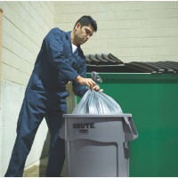 Rubbermaid Container BRUTE 121,1 Liter, aus PP, weiß