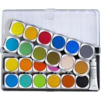 EBERHARD FABER Deckfarbkasten WINNER, 24er Farben