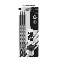 EBERHARD FABER Bleistift-Set WINNER, HB, schwarz, 5-teilig