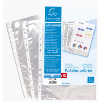 EXACOMPTA Prospekthülle, DIN A4, PP, glasklar