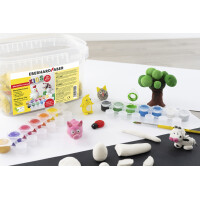 EBERHARD FABER Modelliermasse EFA Plast KIDS + Schulmalfarbe