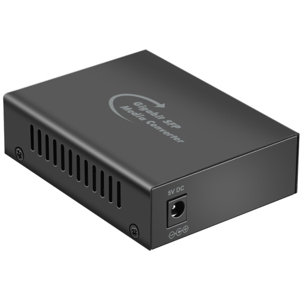 LogiLink Gigabit Medienkonverter, RJ45 SFP, schwarz