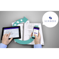 Oxford Collegeblock Smart Pastell, DIN A4+, kariert,sortiert