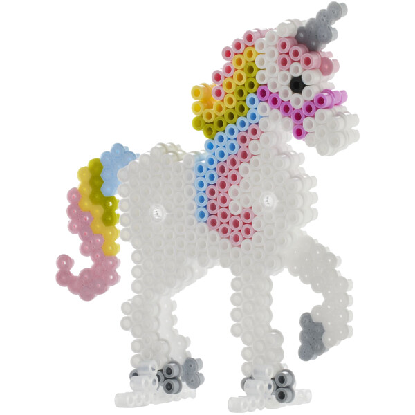 Hama Bügelperlen midi 3D "Einhörner", Geschenkpackung