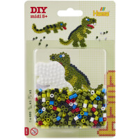 Hama Bügelperlen midi "Dinosaurier", Blister