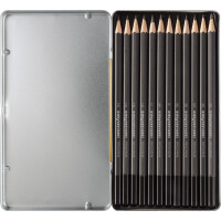 EBERHARD FABER Bleistift Artist Color, 12er Metalletui