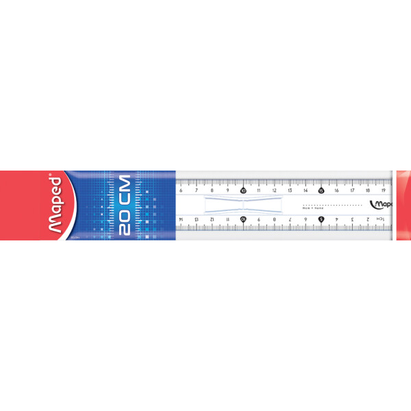 Maped Flachlineal Start 146, 300 mm, aus Kunststoff